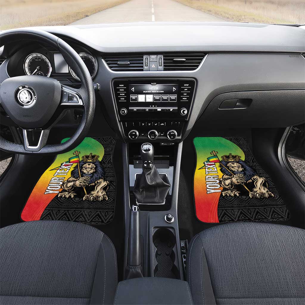 Personalized Ethiopia Car Mats Happy National Day
