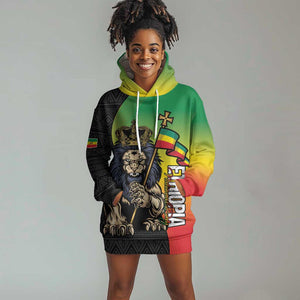 Personalized Ethiopia Hoodie Dress Happy National Day