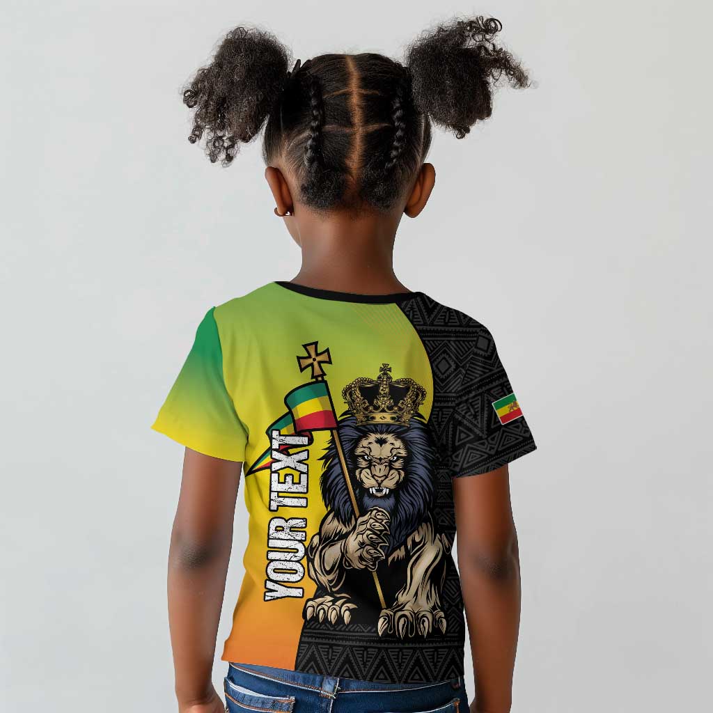 Personalized Ethiopia Kid T shirt Happy National Day
