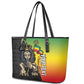 Personalized Ethiopia Leather Tote Bag Happy National Day
