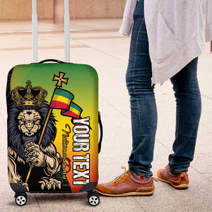 Personalized Ethiopia Luggage Cover Happy National Day