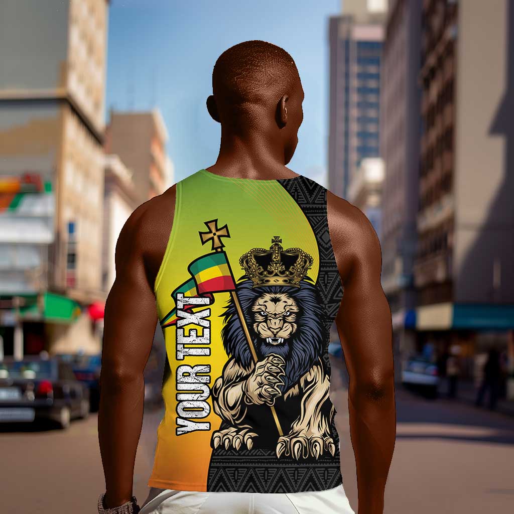 Personalized Ethiopia Men Tank Top Happy National Day