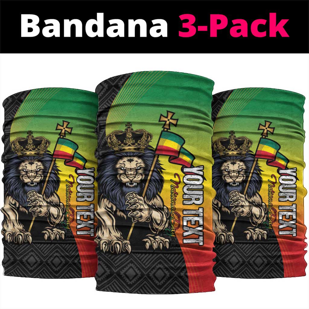 Personalized Ethiopia Neck Gaiter Happy National Day LT15