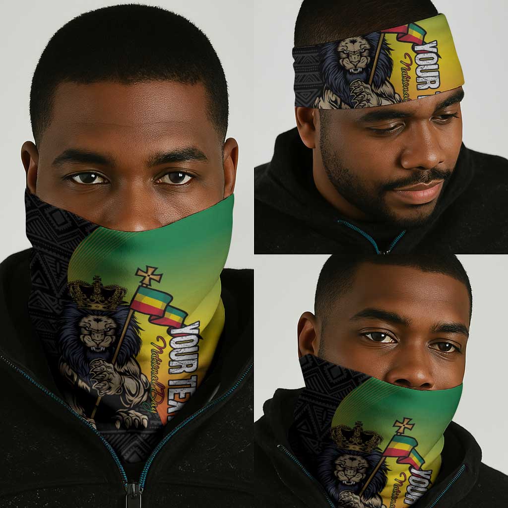 Personalized Ethiopia Neck Gaiter Happy National Day LT15