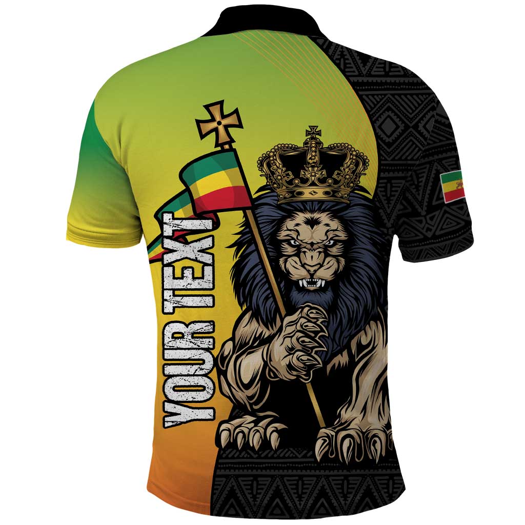 Personalized Ethiopia Polo Shirt Happy National Day