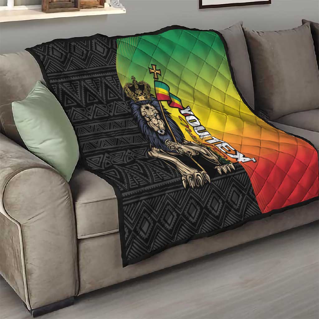Personalized Ethiopia Quilt Happy National Day