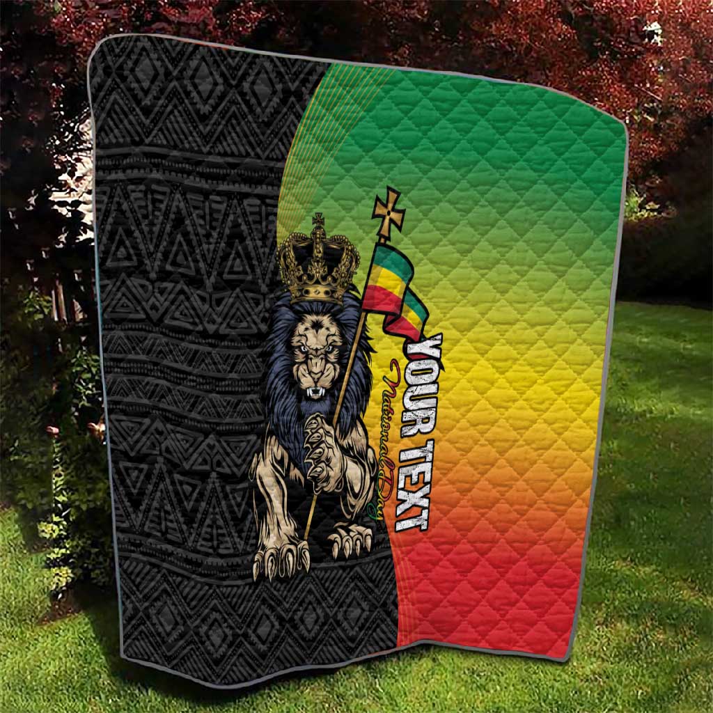 Personalized Ethiopia Quilt Happy National Day