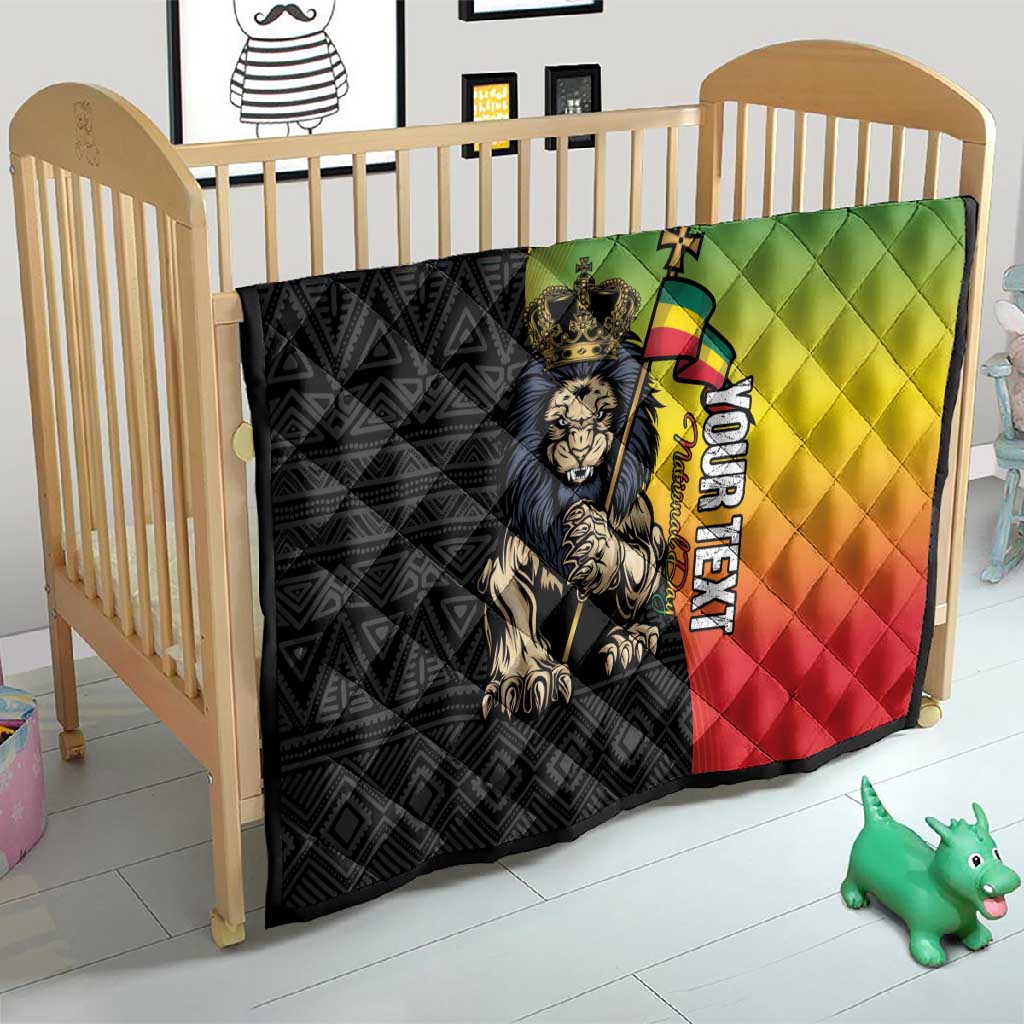 Personalized Ethiopia Quilt Happy National Day