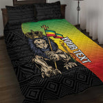 Personalized Ethiopia Quilt Bed Set Happy National Day