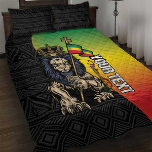 Personalized Ethiopia Quilt Bed Set Happy National Day