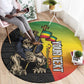 Personalized Ethiopia Round Carpet Happy National Day