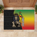 Personalized Ethiopia Rubber Doormat Happy National Day