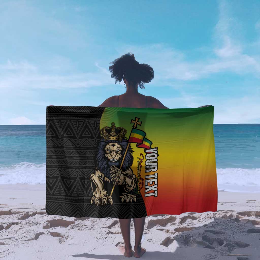 Personalized Ethiopia Sarong Happy National Day
