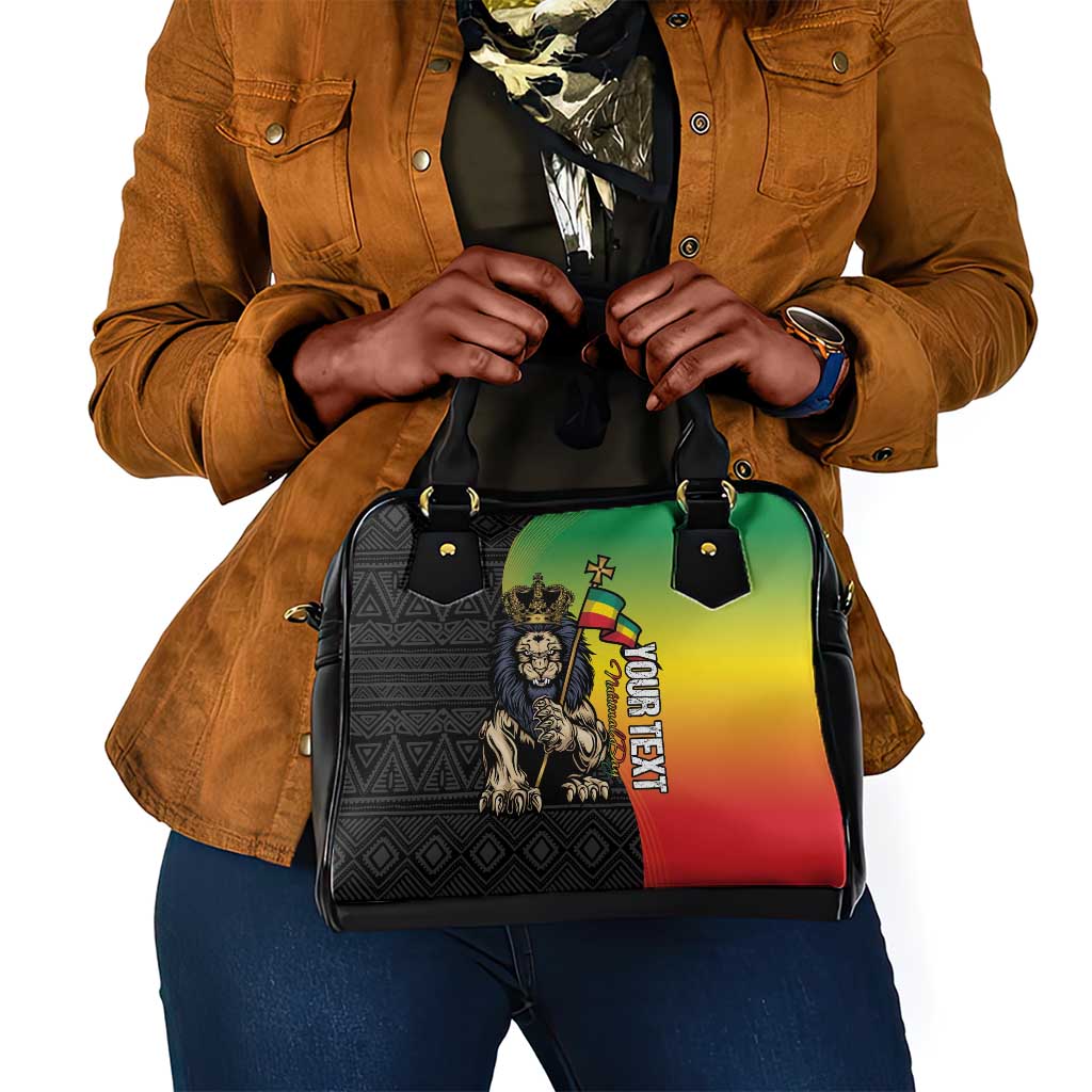 Personalized Ethiopia Shoulder Handbag Happy National Day