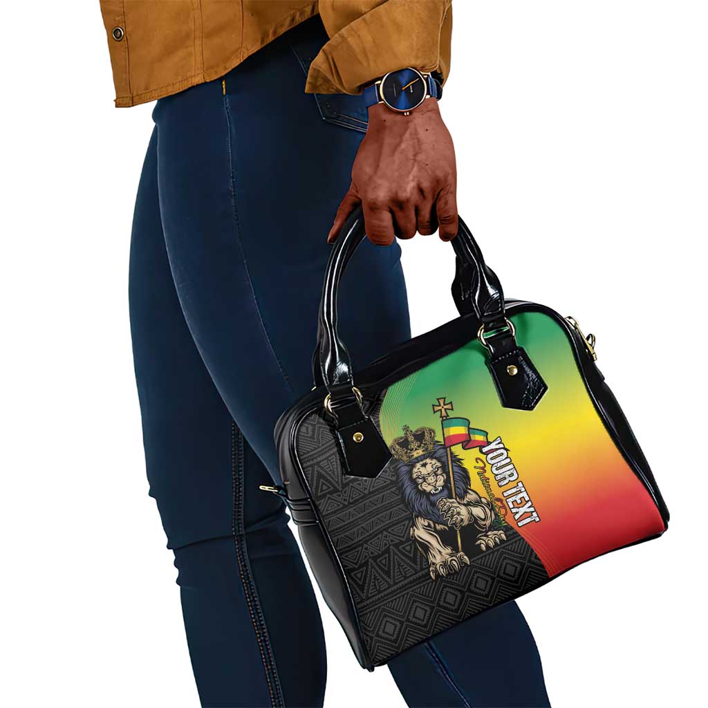 Personalized Ethiopia Shoulder Handbag Happy National Day