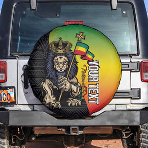 Personalized Ethiopia Spare Tire Cover Happy National Day