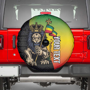 Personalized Ethiopia Spare Tire Cover Happy National Day