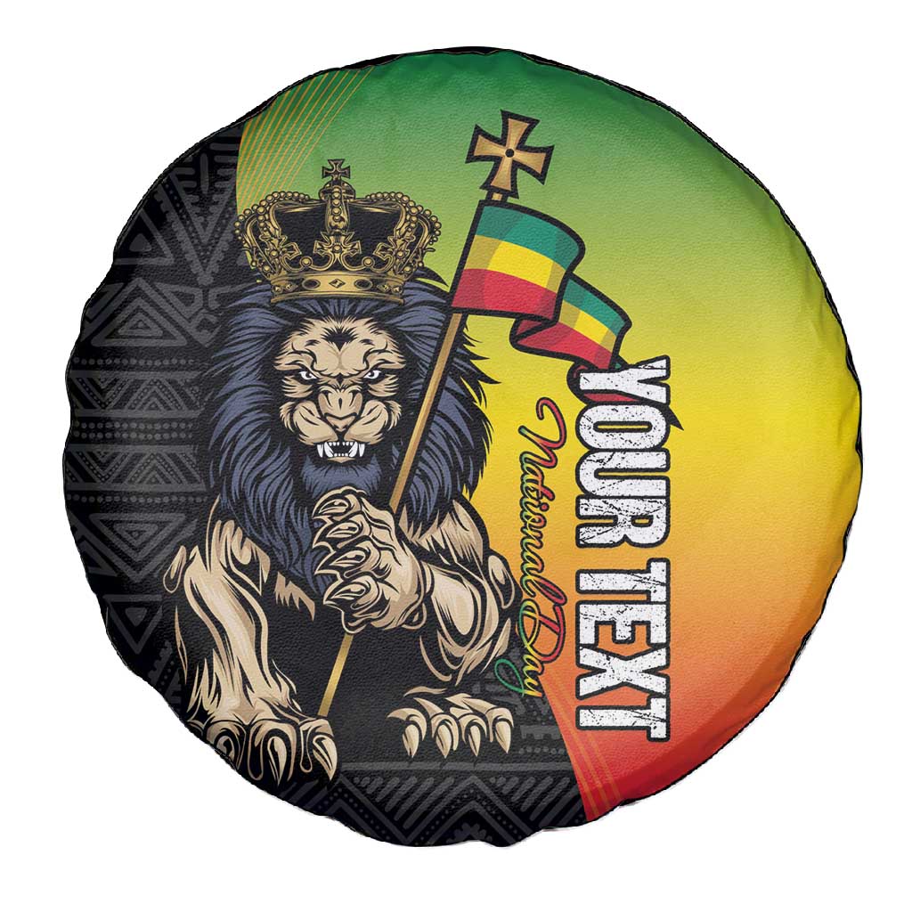 Personalized Ethiopia Spare Tire Cover Happy National Day