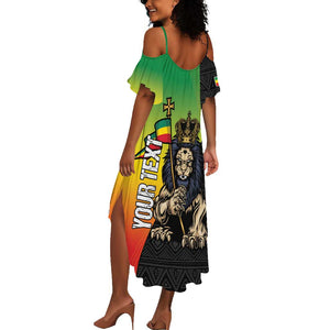 Personalized Ethiopia Summer Maxi Dress Happy National Day