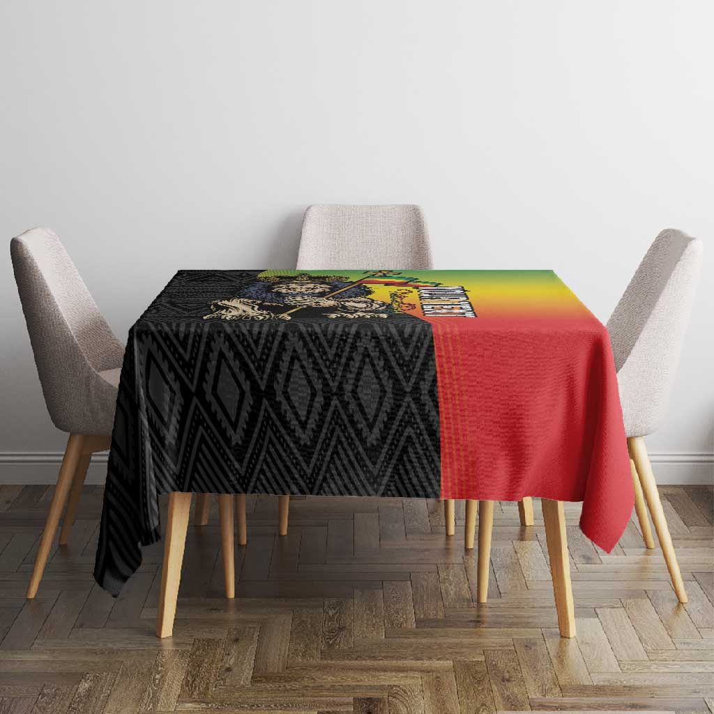 Personalized Ethiopia Tablecloth Happy National Day