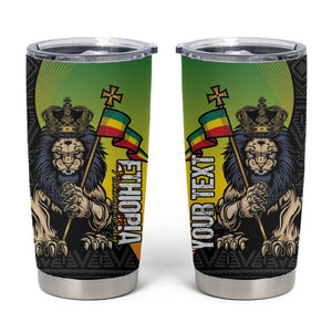 Personalized Ethiopia Tumbler Cup Happy National Day
