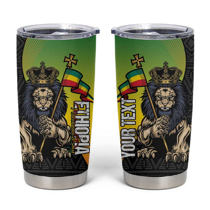 Personalized Ethiopia Tumbler Cup Happy National Day