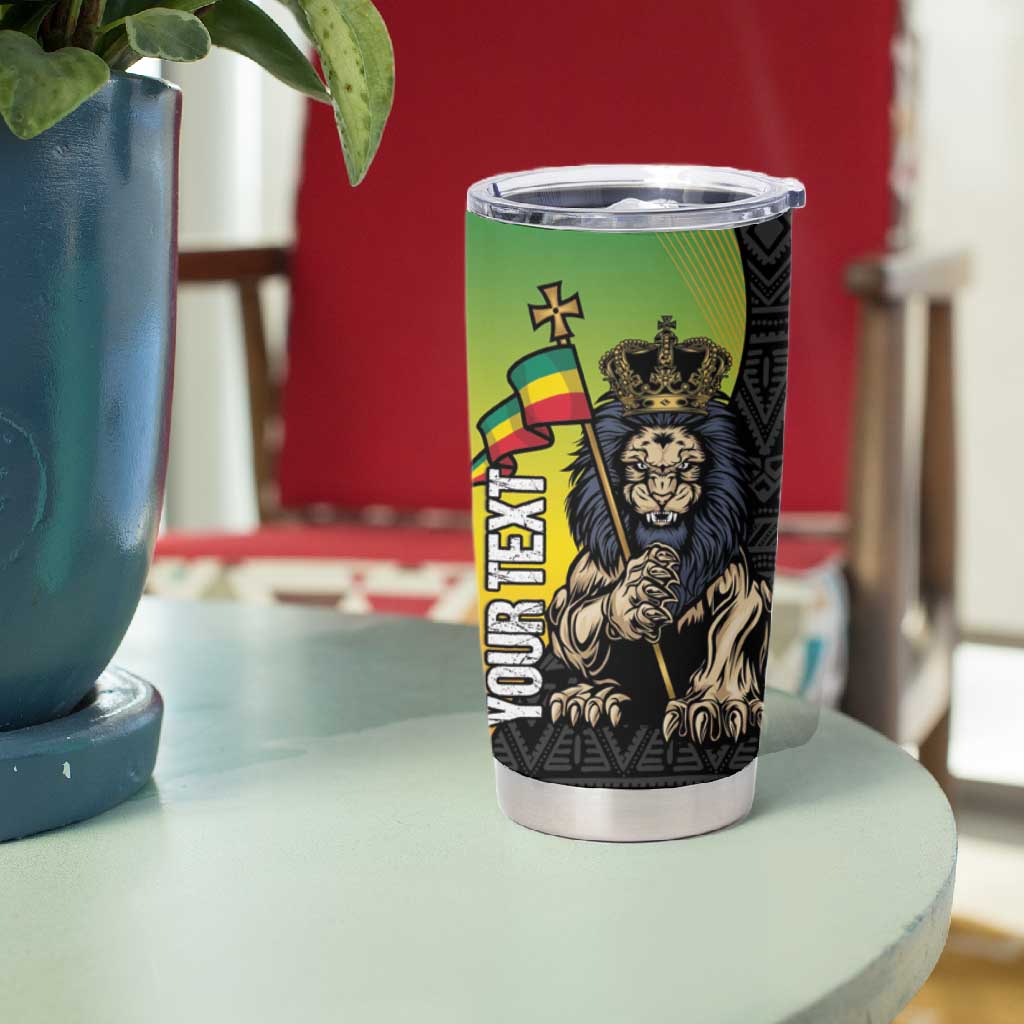 Personalized Ethiopia Tumbler Cup Happy National Day