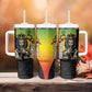 Personalized Ethiopia Tumbler With Handle Happy National Day