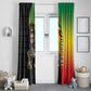 Personalized Ethiopia Window Curtain Happy National Day