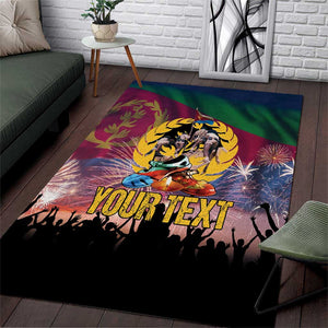 Personalized Eritrea Martyrs Day Area Rug Never Forgot June 20