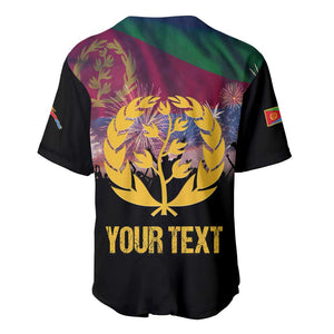 Personalized Eritrea Martyrs Day Baseball Jersey Never Forgot June 20