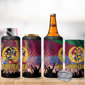 Personalized Eritrea Martyrs Day 4 in 1 Can Cooler Tumbler Never Forgot June 20