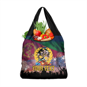 Personalized Eritrea Martyrs Day Grocery Bag Never Forgot June 20