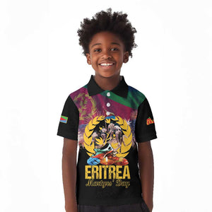 Personalized Eritrea Martyrs Day Kid Polo Shirt Never Forgot June 20