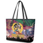 Personalized Eritrea Martyrs Day Leather Tote Bag Never Forgot June 20