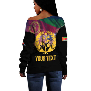 Personalized Eritrea Martyrs Day Off Shoulder Sweater Never Forgot June 20
