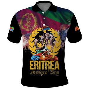 Personalized Eritrea Martyrs Day Polo Shirt Never Forgot June 20