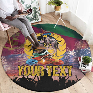 Personalized Eritrea Martyrs Day Round Carpet Never Forgot June 20