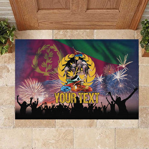 Personalized Eritrea Martyrs Day Rubber Doormat Never Forgot June 20