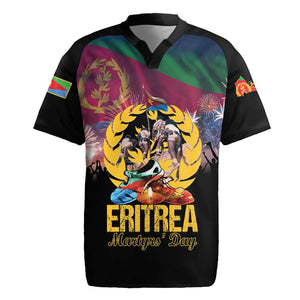 Personalized Eritrea Martyrs Day Rugby Jersey Never Forgot June 20