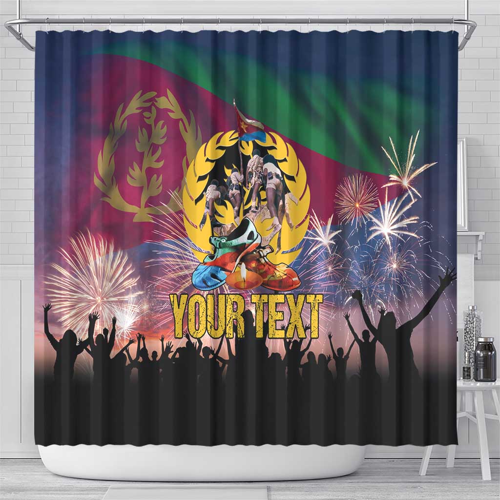 Personalized Eritrea Martyrs Day Shower Curtain Never Forgot June 20