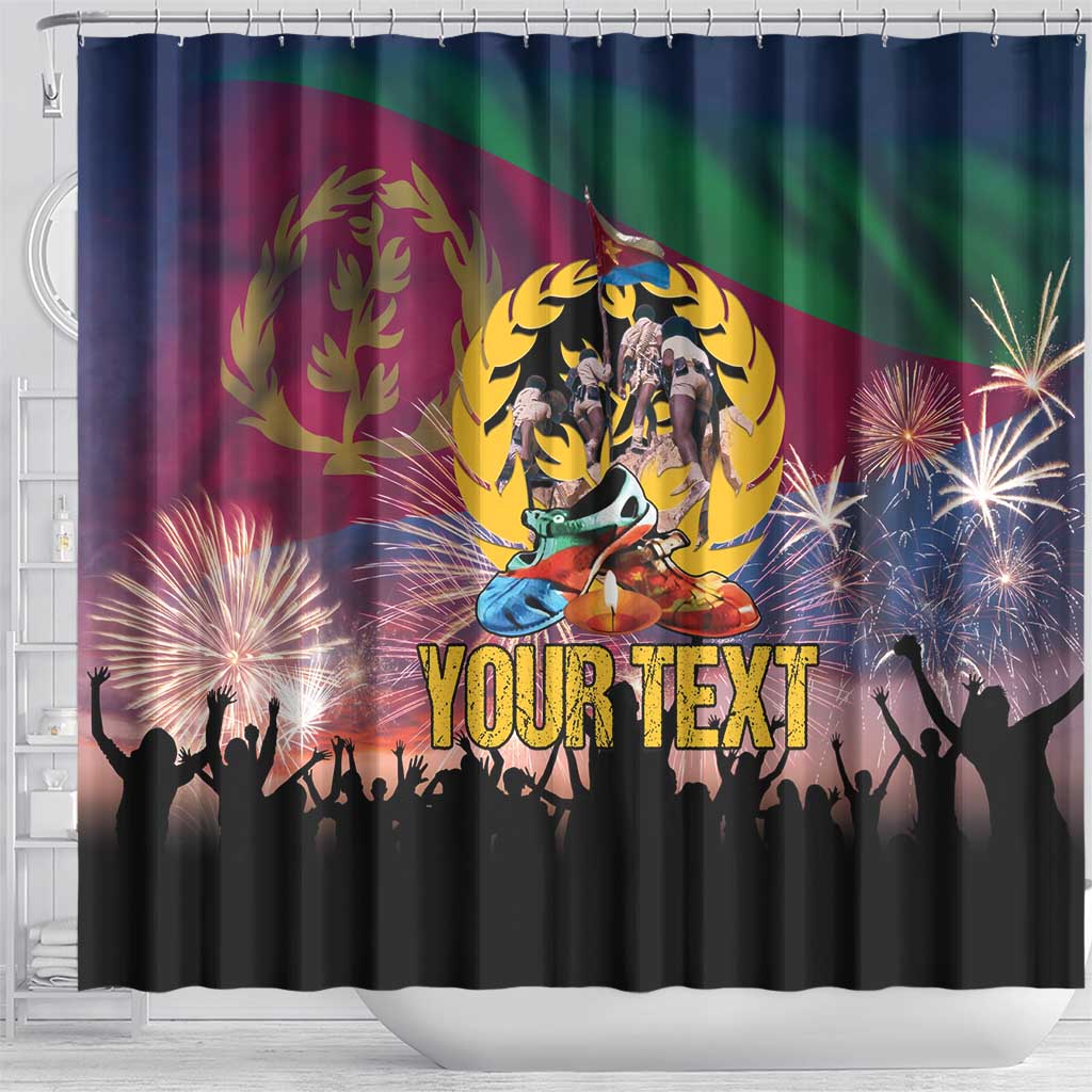 Personalized Eritrea Martyrs Day Shower Curtain Never Forgot June 20
