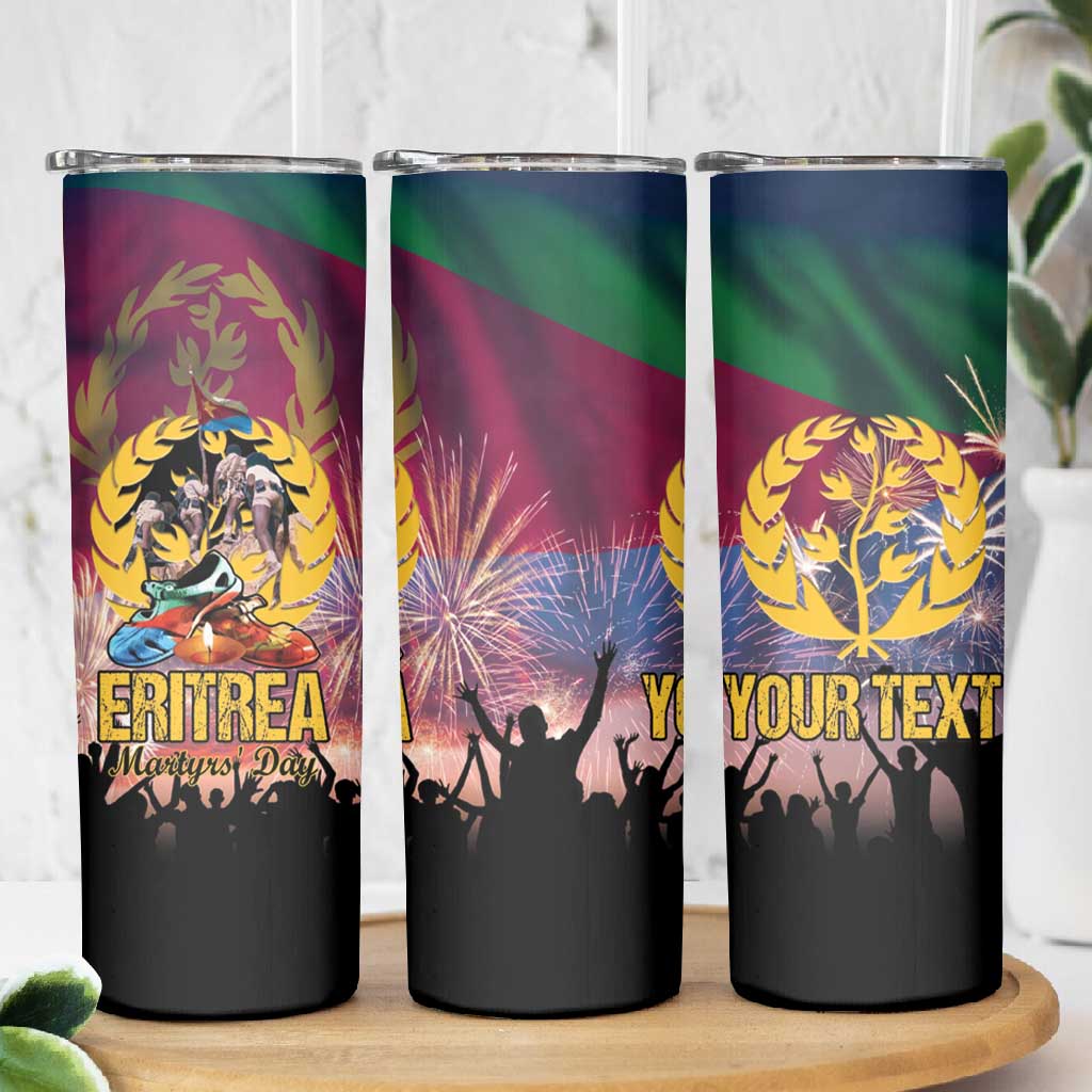 Personalized Eritrea Martyrs Day Skinny Tumbler Never Forgot June 20