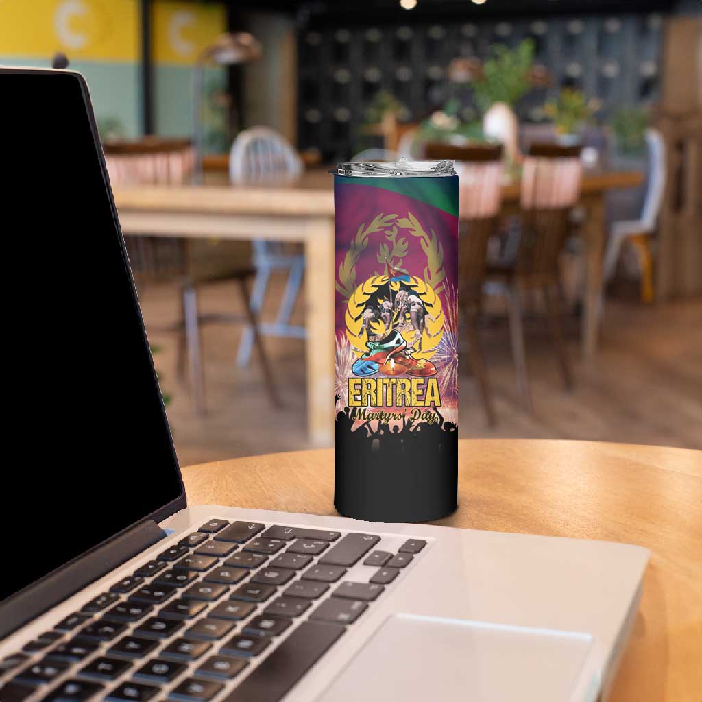 Personalized Eritrea Martyrs Day Skinny Tumbler Never Forgot June 20