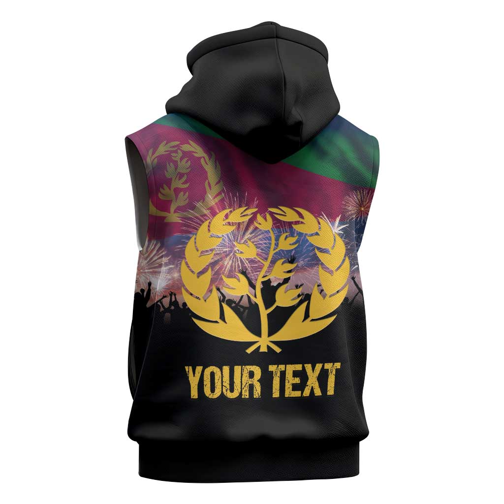 Personalized Eritrea Martyrs Day Sleeveless Zip Hoodie Never Forgot June 20 - African Pride