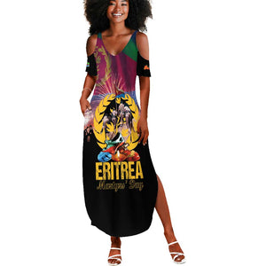 Personalized Eritrea Martyrs Day Summer Maxi Dress Never Forgot June 20