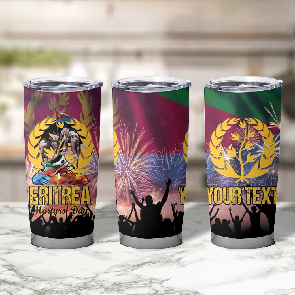 Personalized Eritrea Martyrs Day Tumbler Cup Never Forgot June 20