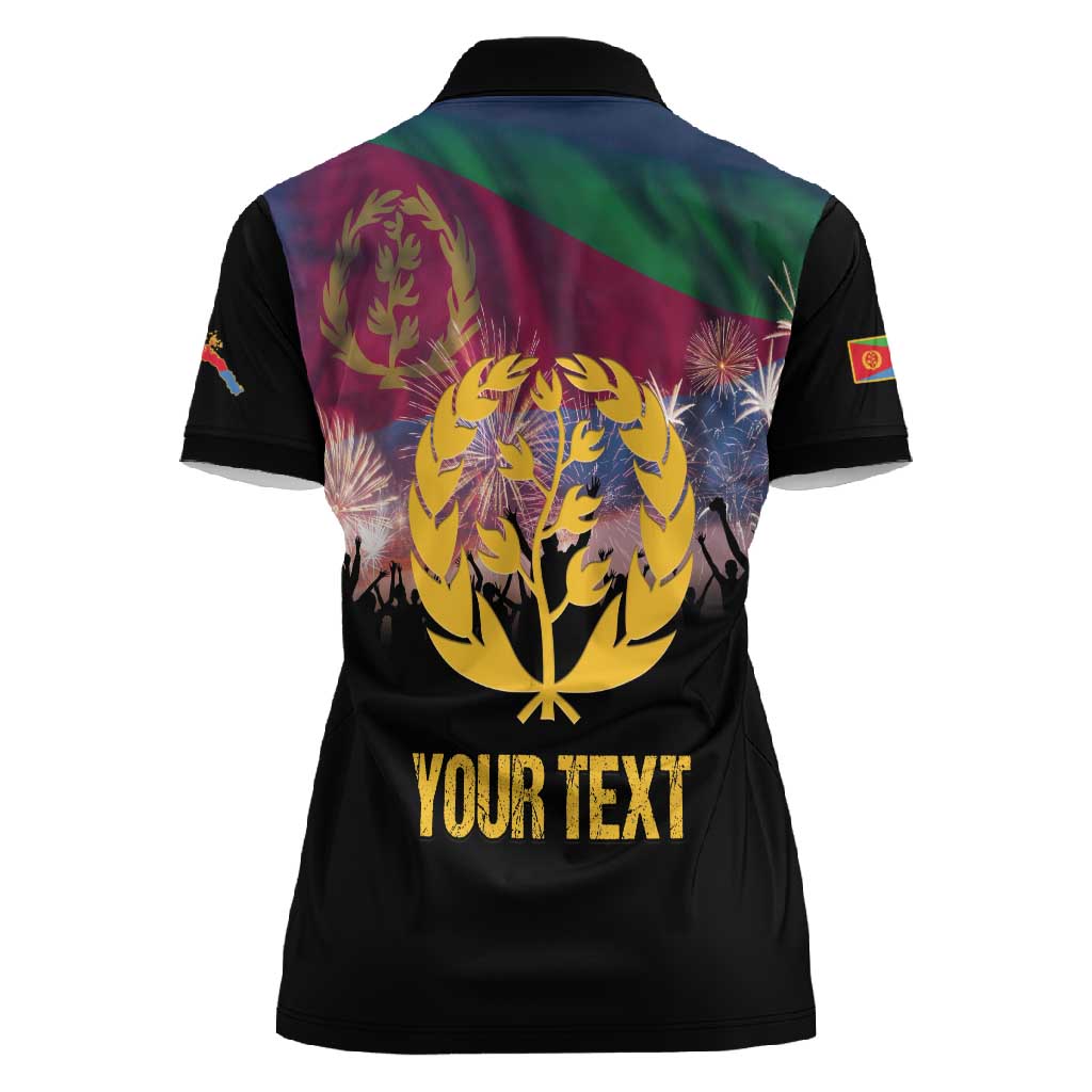 Personalized Eritrea Martyrs Day Women Polo Shirt Never Forgot June 20
