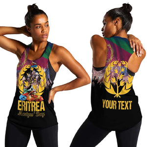 Personalized Eritrea Martyrs Day Women Racerback Tank Never Forgot June 20