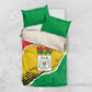 Happy Burkina Faso Bedding Set Independence Day - Bogolan Pattern - African Pride